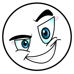 [LINEスタンプ] Cool Circle Head