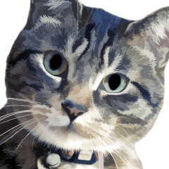 [LINEスタンプ] 保護猫兄弟タビとさばお
