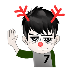 [LINEスタンプ] MADSKIDBBXMAS！