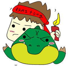 [LINEスタンプ] kraithong and the chalawan