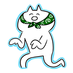 [LINEスタンプ] ほほえみをたやさないねこ3