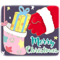 [LINEスタンプ] Happy Christmas ＆ Happy new year 2018