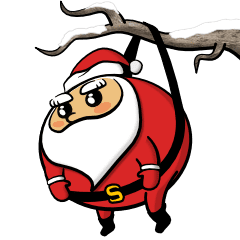 [LINEスタンプ] Jolly Santa