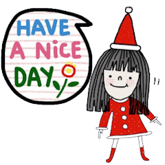 [LINEスタンプ] Happy Decemberの画像（メイン）