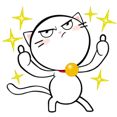 [LINEスタンプ] Cute cat dal-kong 1