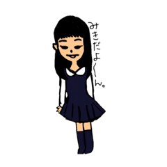 [LINEスタンプ] ミキなめこ