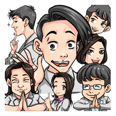 [LINEスタンプ] Like Dental Clinic