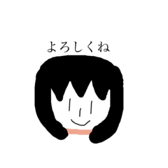 [LINEスタンプ] パッツン女の子の日常