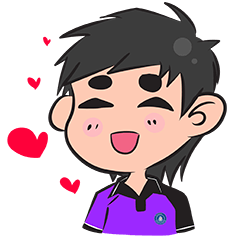 [LINEスタンプ] I am a computer student.