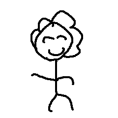 [LINEスタンプ] フラワー人間