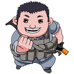 [LINEスタンプ] WarMAn