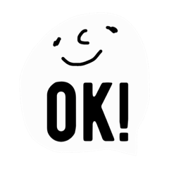[LINEスタンプ] シンプルな会話スタンプ おばけ。