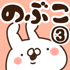 [LINEスタンプ] 【のぶこ】専用3