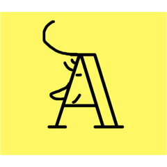 [LINEスタンプ] 顔ファベット