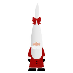 [LINEスタンプ] koso santa