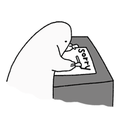 [LINEスタンプ] Modern Day Blanket ghosts