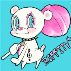 [LINEスタンプ] ZIPPITY！の画像（メイン）