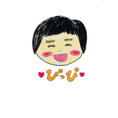 [LINEスタンプ] 姪っ子ぴっぴ 