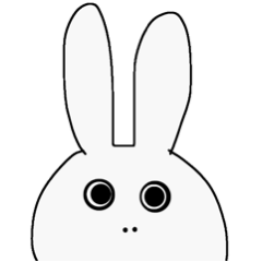 [LINEスタンプ] うさぎんご