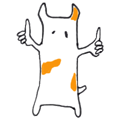 [LINEスタンプ] 片目のげんまい