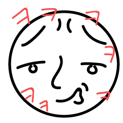 [LINEスタンプ] Smirk Friends