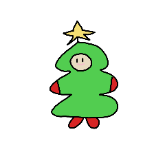 [LINEスタンプ] 可愛い個性的クリスマススタンプ