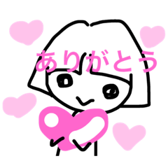 [LINEスタンプ] 普通の日々子