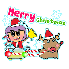 [LINEスタンプ] Hi！ Merry Christmas and Happy new year.