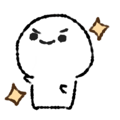 [LINEスタンプ] たたかうゆるもちちゃん