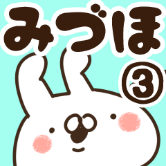 [LINEスタンプ] 【みづほ】専用3