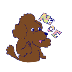 [LINEスタンプ] しゃくれ犬と兄