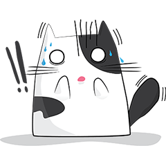 [LINEスタンプ] The Cat in Town