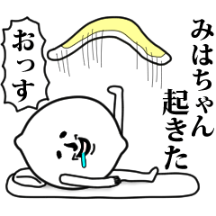 [LINEスタンプ] みはちゃんのお名前スタンプ 可愛シュール