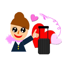 [LINEスタンプ] CAちゃん