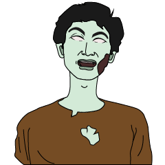 [LINEスタンプ] Alapak Zombies