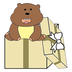 [LINEスタンプ] Cute Feeling Boxes