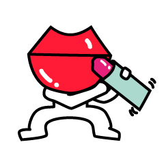 [LINEスタンプ] Lip-man