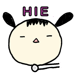 [LINEスタンプ] HIE ひかりちゃん