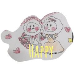 [LINEスタンプ] お花屋さん一日