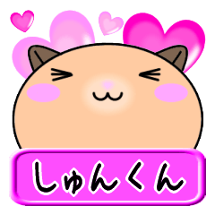 [LINEスタンプ] 【愛しのしゅんくん】へ送る名前スタンプ