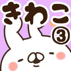 [LINEスタンプ] 【きわこ】専用3