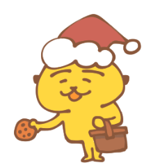 [LINEスタンプ] sea otter 's Xmas partyの画像（メイン）