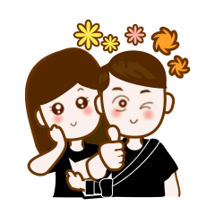 [LINEスタンプ] PR Hataichanok