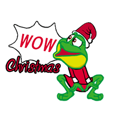 [LINEスタンプ] KERO san Christmas day.