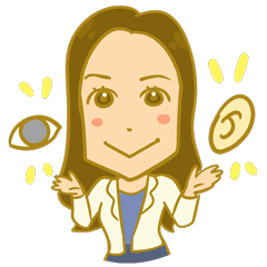 [LINEスタンプ] 声を視る！