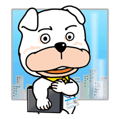 [LINEスタンプ] 社員プランプ