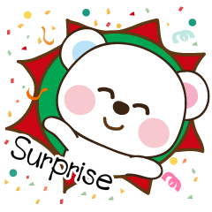 [LINEスタンプ] Milky Bear Winter Special