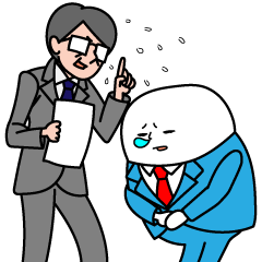[LINEスタンプ] ごめん寝てた お仕事編