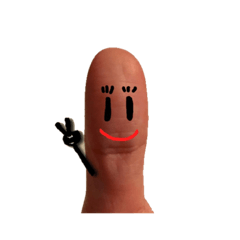[LINEスタンプ] Fingers Face