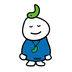 [LINEスタンプ] まがくん